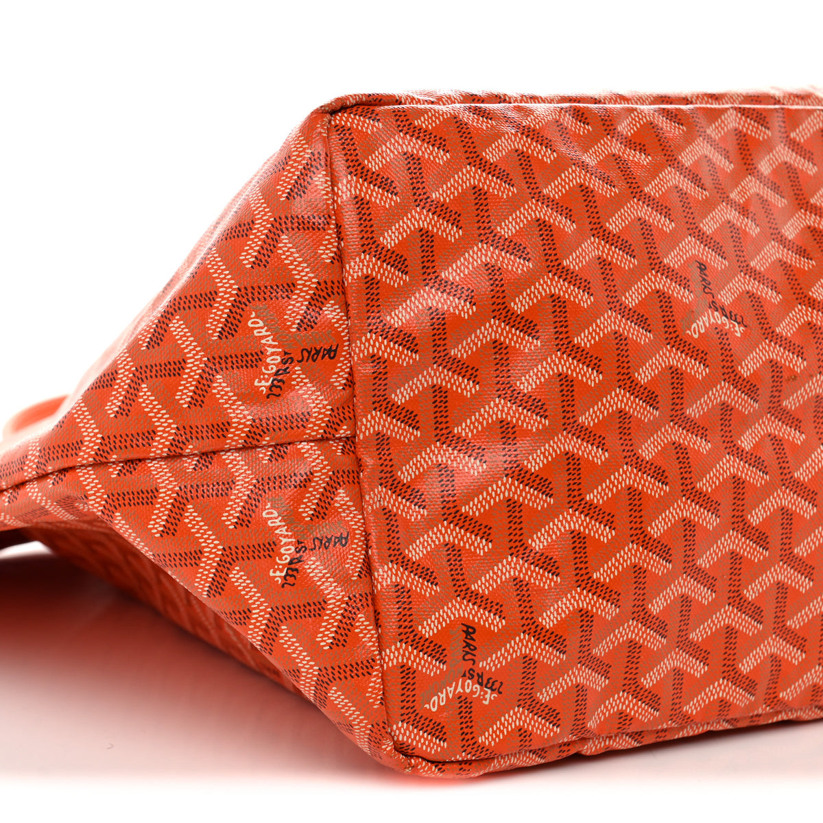 Goyard Goyardine Saint Louis GM Orange 10 of 12