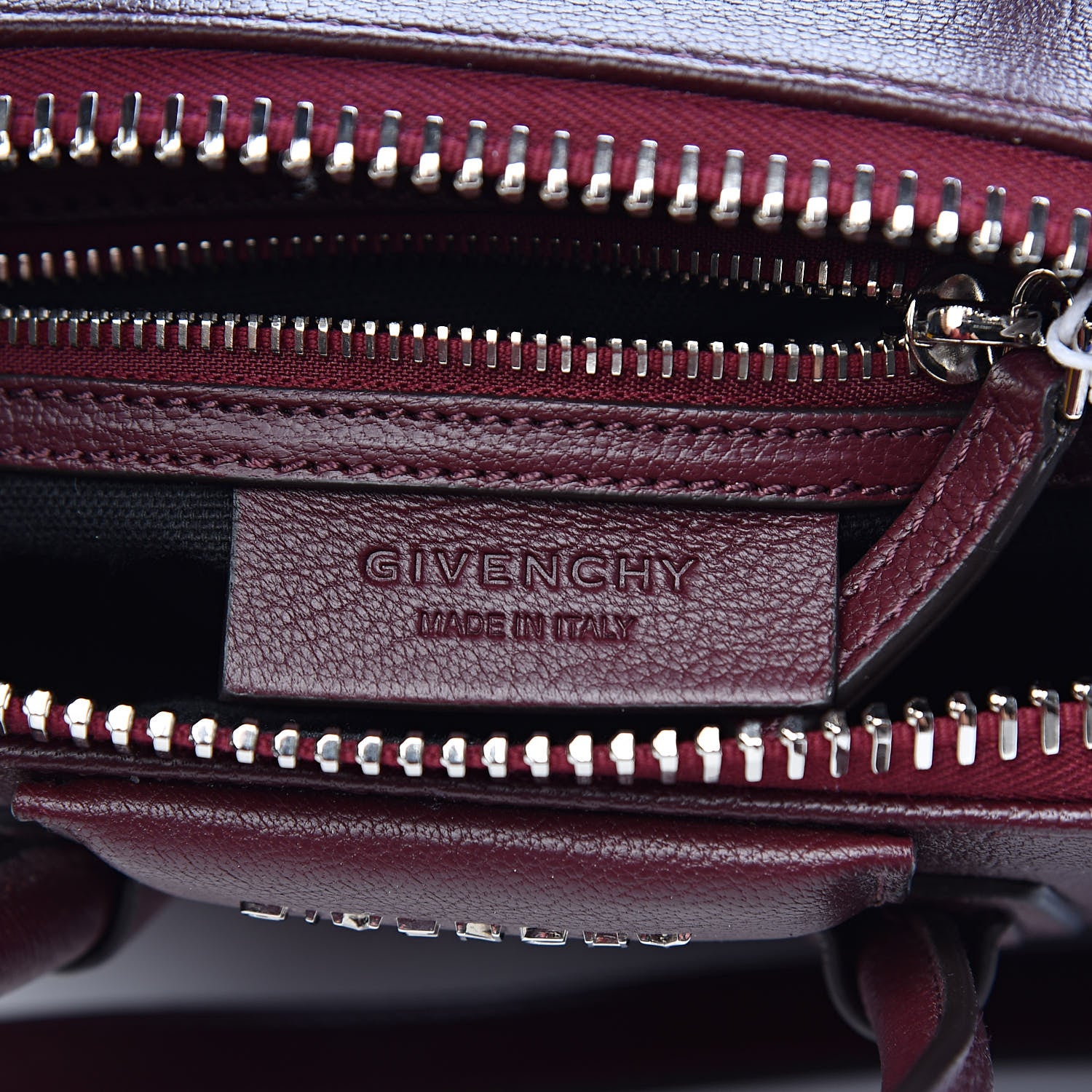 Givenchy Sugar Goatskin Mini Antigona Aubergine 6 of 11