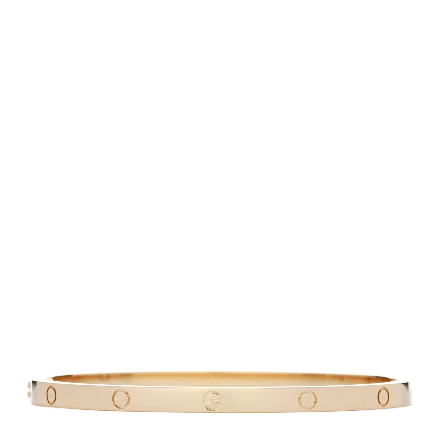 18K Yellow Gold Small LOVE Bracelet 16