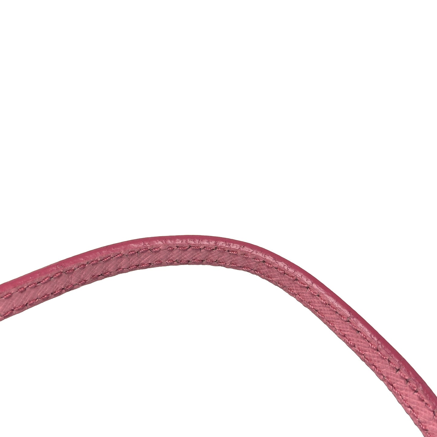 Re-Nylon Saffiano Duet Bucket Crossbody Bag Begonia