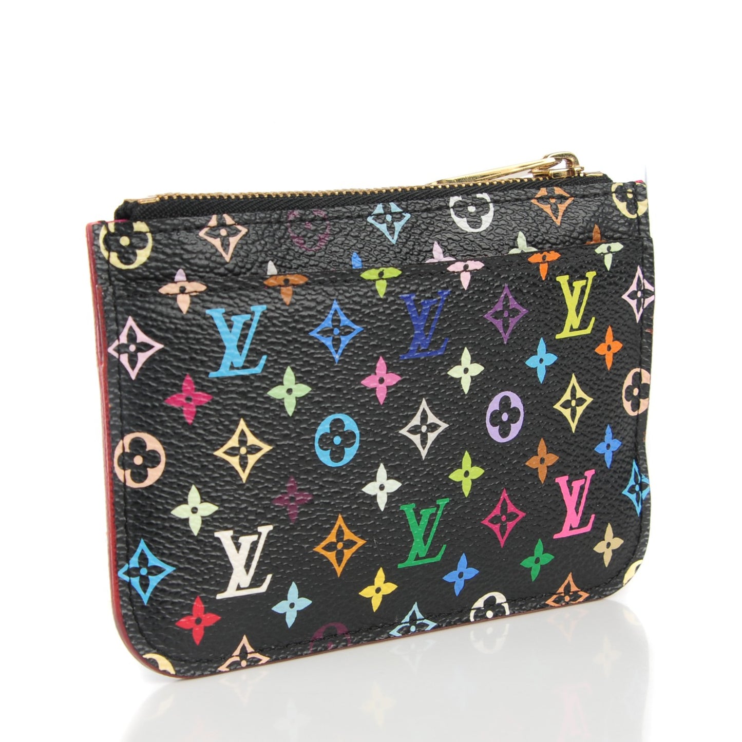 Monogram Multicolor Key Pouch Black Grenade