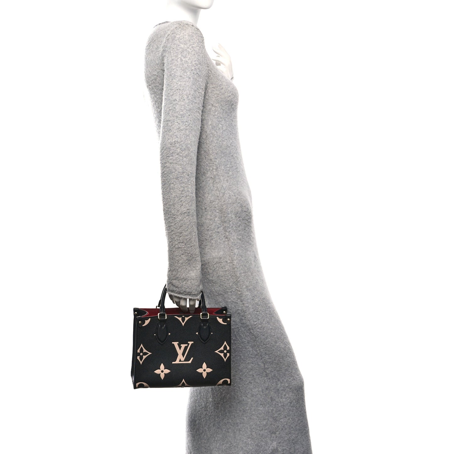 Empreinte Monogram Giant Onthego PM Black Beige