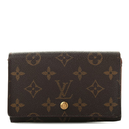 Louis Vuitton Monogram Porte-Monnaie Billets Tresor Wallet 1 of 10