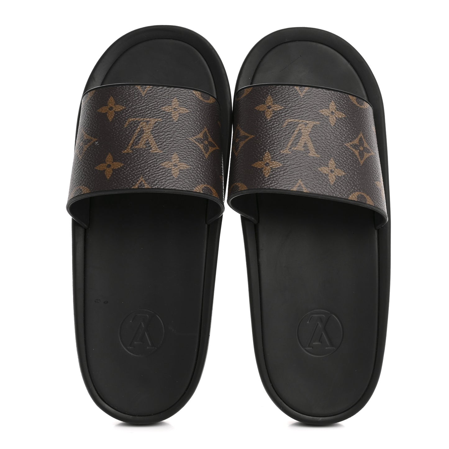Monogram Sunbath Slide Sandals 39