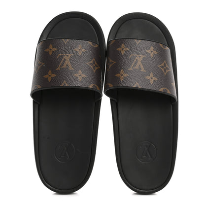 Louis Vuitton Monogram Sunbath Slide Sandals 39 2 of 9