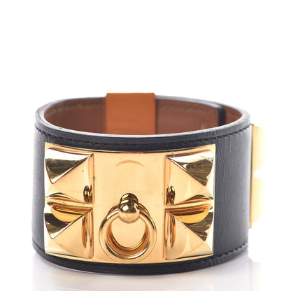 Hermes Chamonix Collier de Chien CDC Bracelet S Black 3 of 7