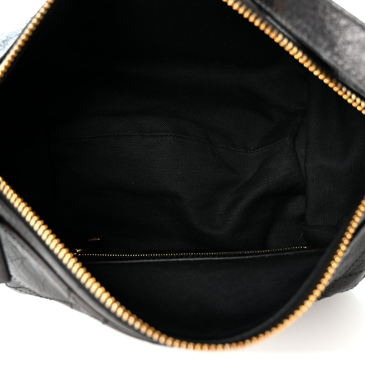 Christian Dior Crinkled Calfskin Macrocannage Small D-Journey Bag Black 5 of 10