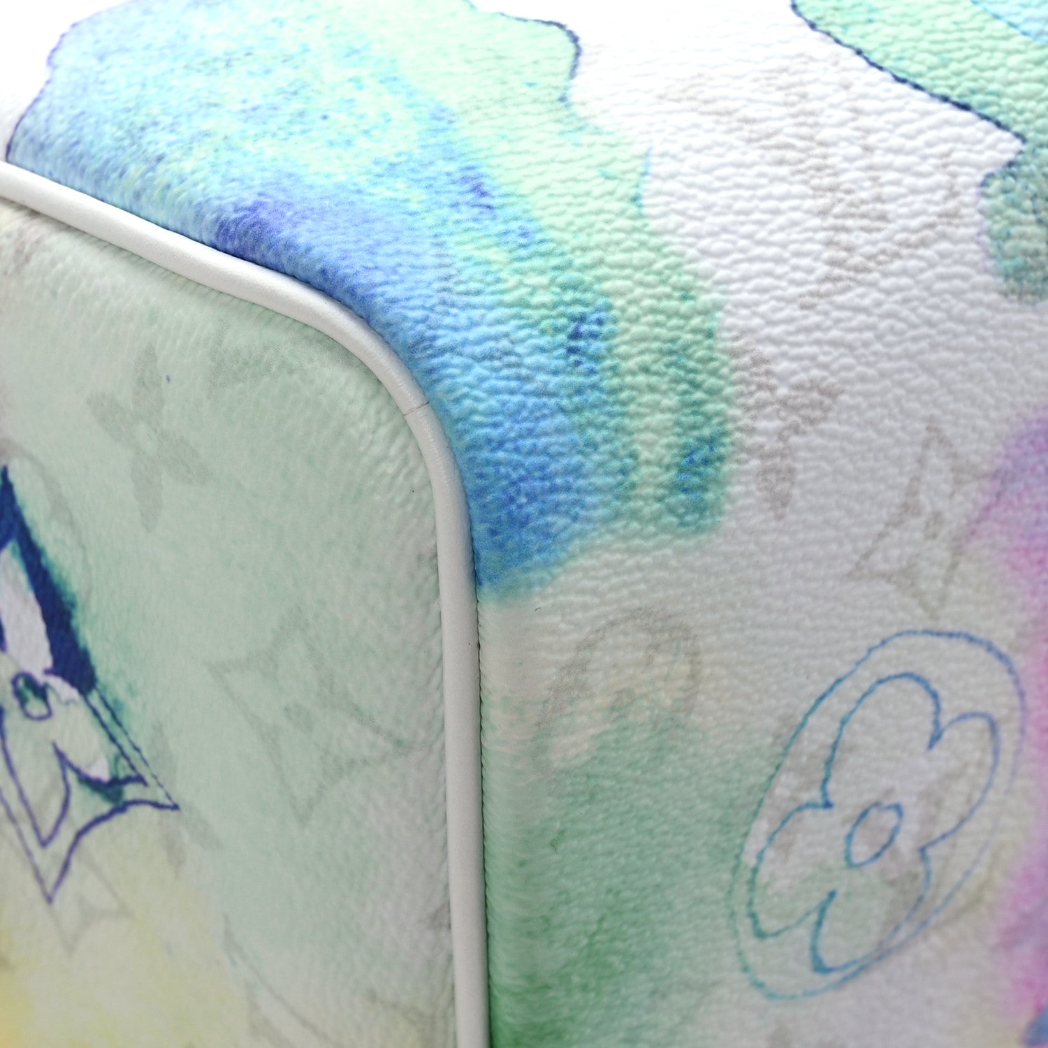 Louis Vuitton Monogram Watercolor Dopp Kit Toilet Pouch Multicolor 7 of 11