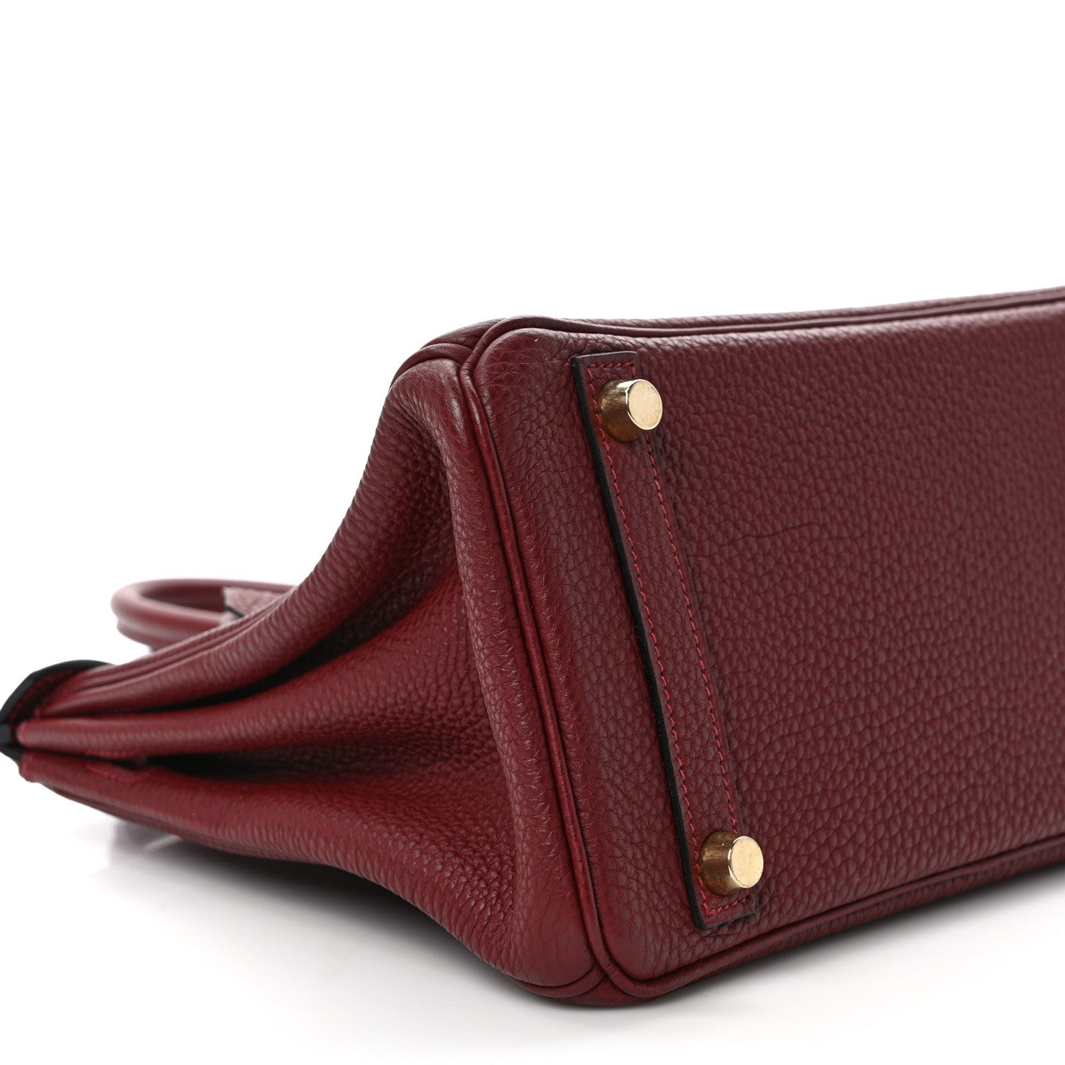 Hermes Togo Birkin 25 Rouge H 7 of 8