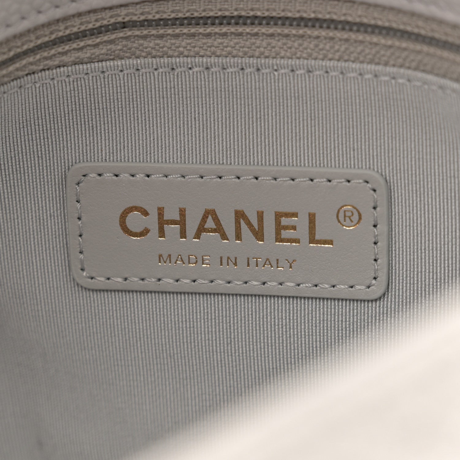 Chanel Caviar Quilted Small City Walk Flap Light Grey 6 of 13