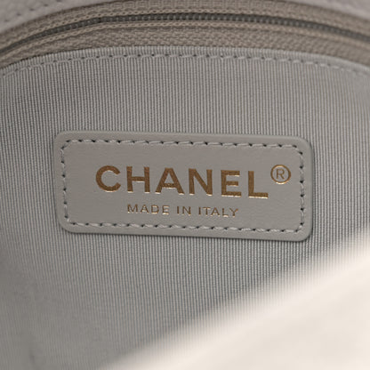 Chanel Caviar Quilted Small City Walk Flap Light Grey 6 of 13