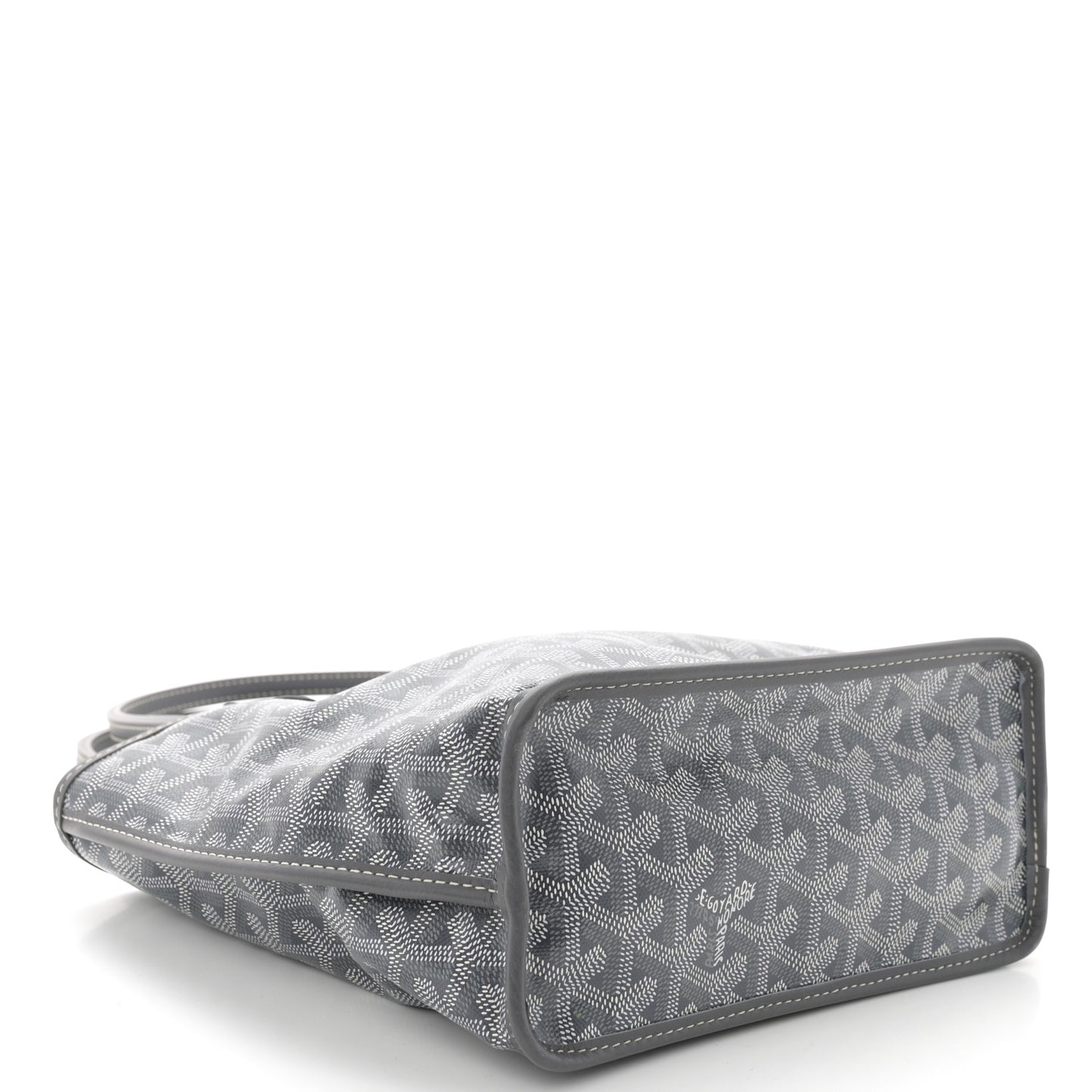 Goyardine Reversible Mini Anjou Grey