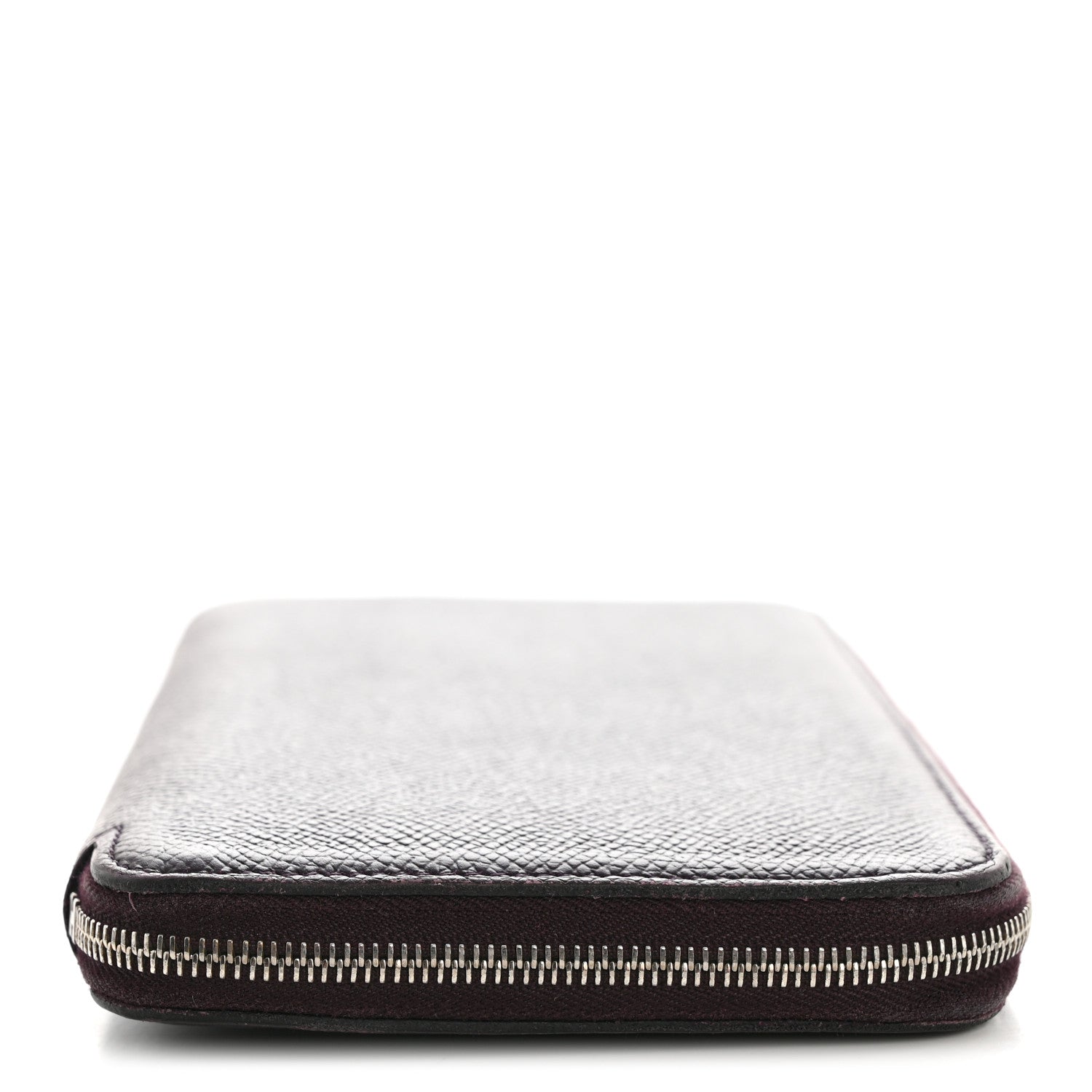 Hermes Epsom Silk'In Wallet Raisin 10 of 11