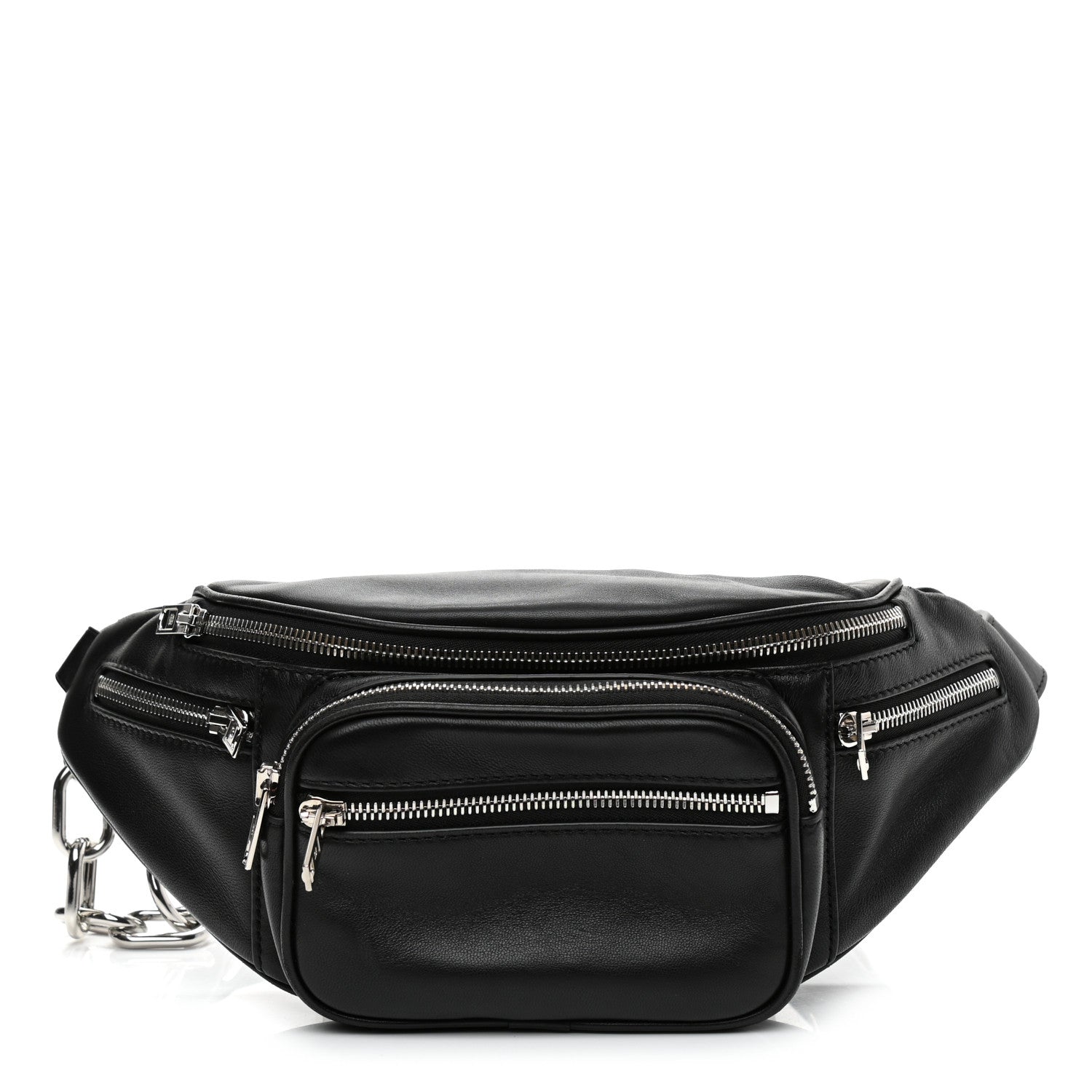 Alexander Wang Lambskin Attica Belt Bag Black 1 of 8