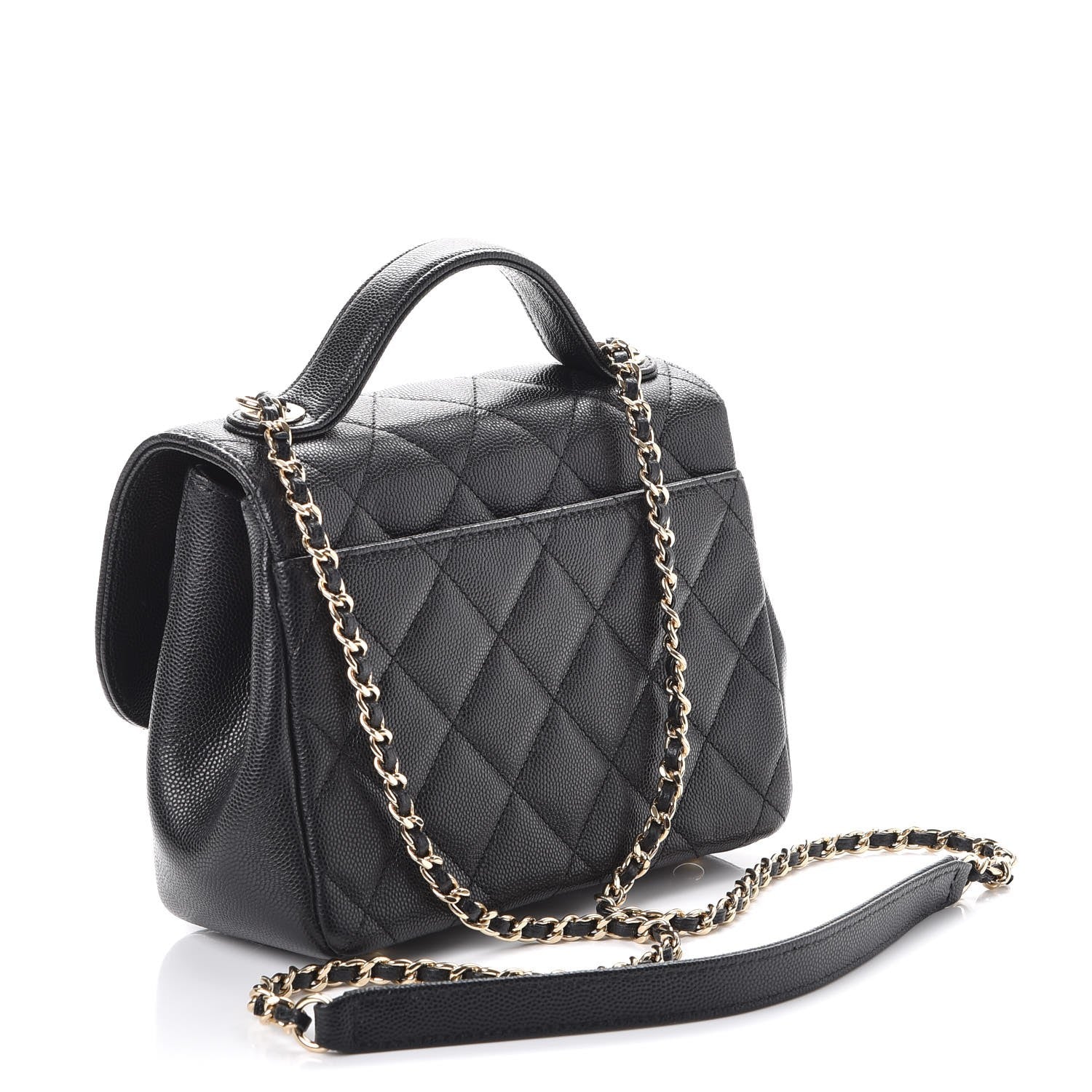 Chanel Caviar Quilted Small Business Affinity Flap Black 3 of 8