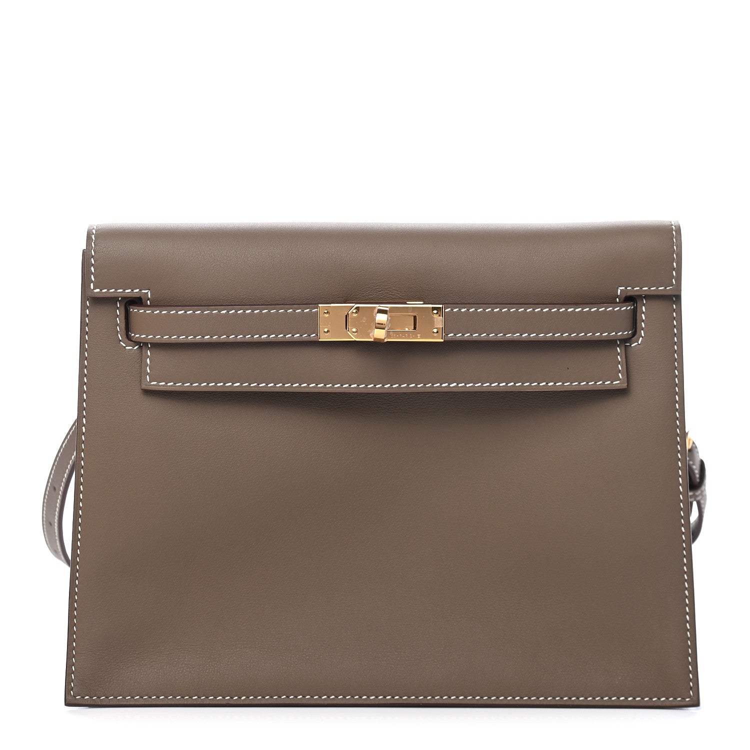 Hermes Swift Kelly Danse II Belt Bag Etoupe 1 of 8