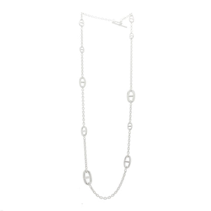Hermes Sterling Silver Farandole Necklace 80 3 of 5