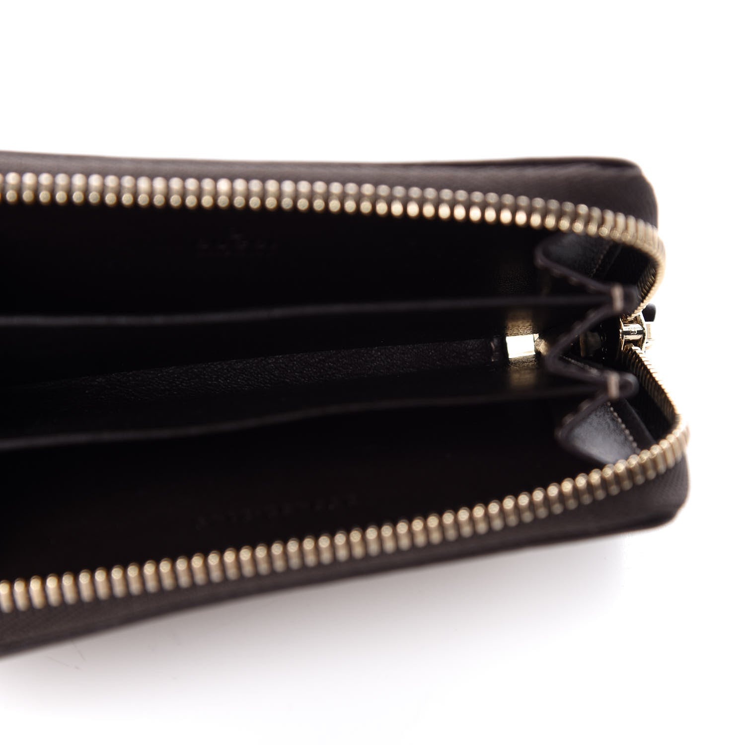 Gucci Monogram Zip Around Card Case Brown 5 of 10