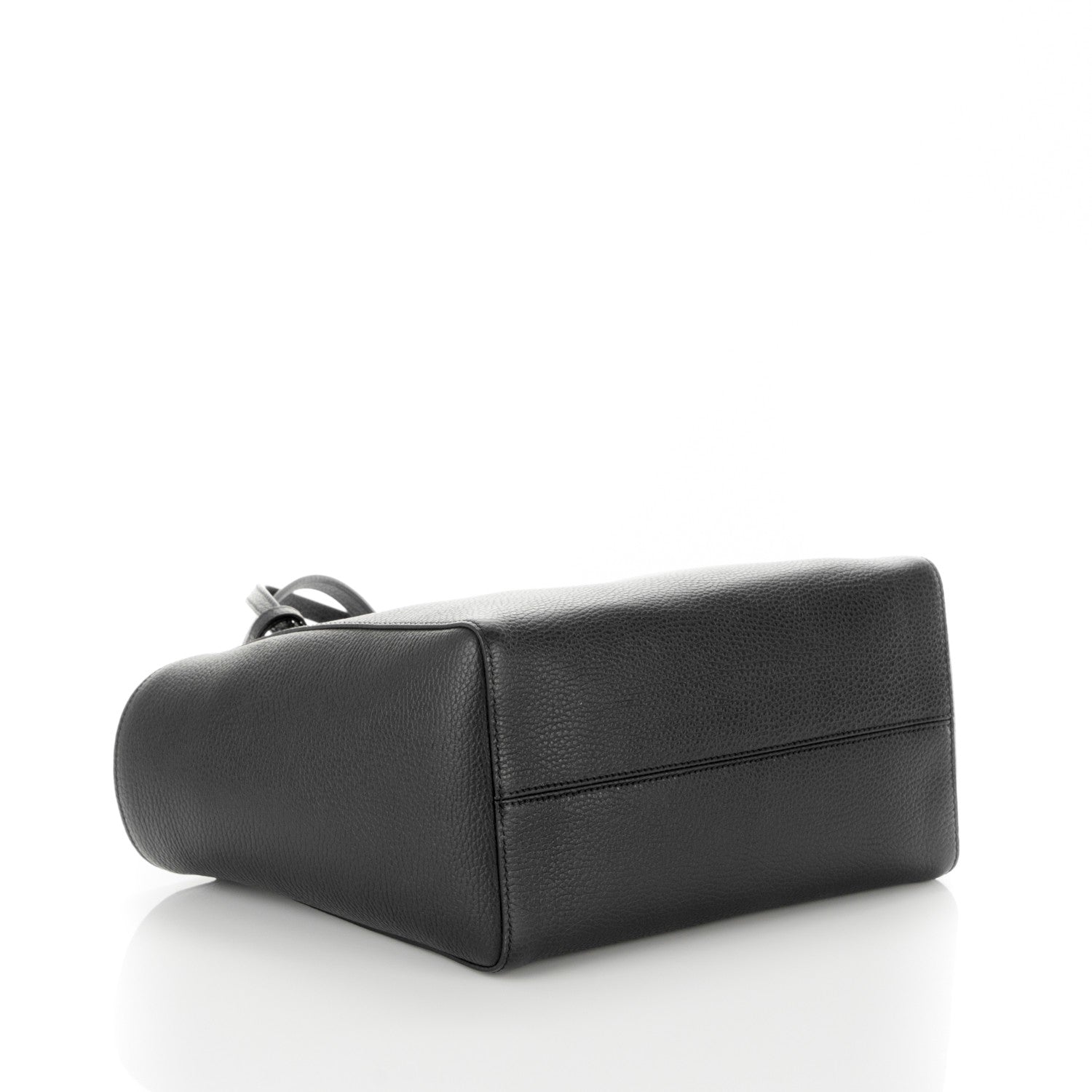 Gucci Pebbled Calfskin Small Swing Tote Black 4 of 6