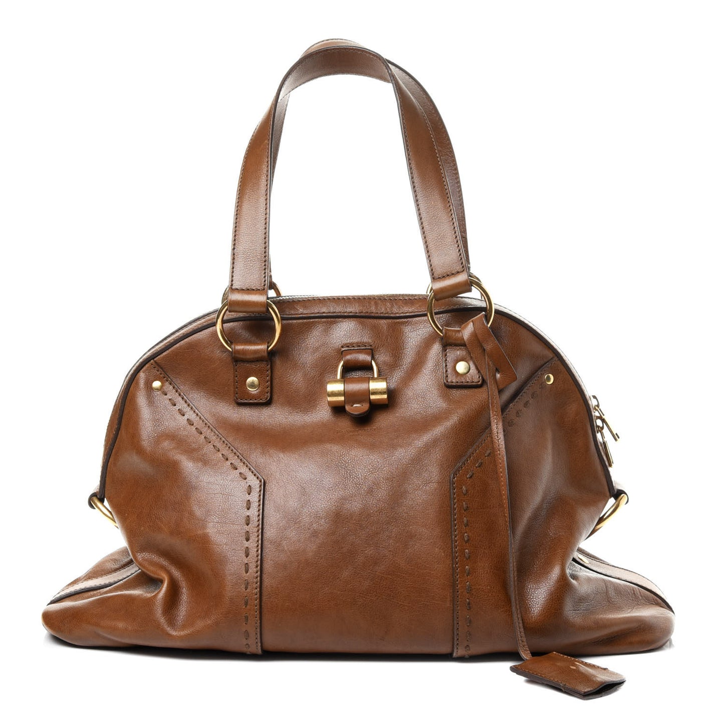 Calfskin Large Muse Tan
