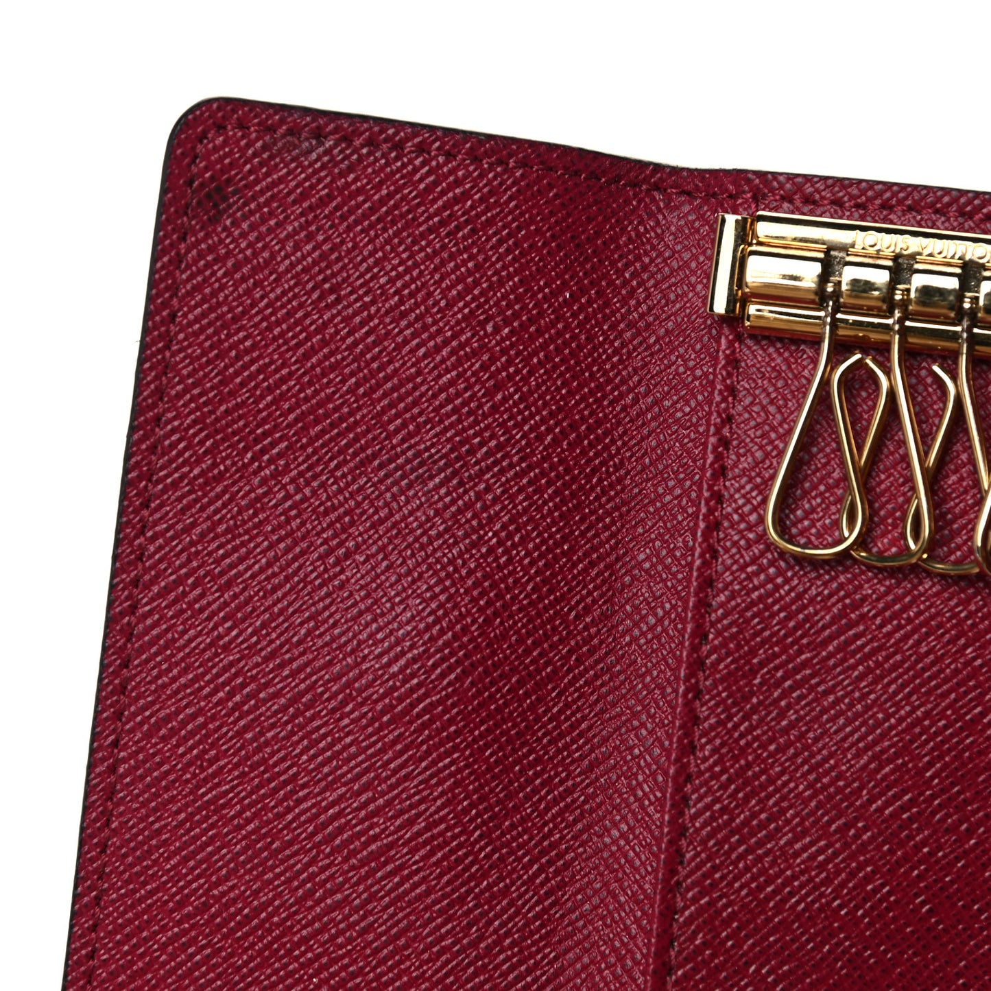 Monogram 4 Key Multicles Holder Fuchsia