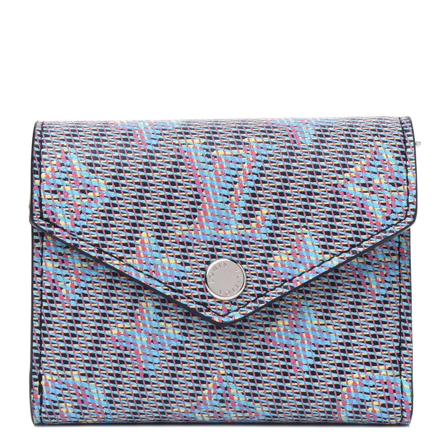 Monogram LV Pop Zoe Wallet Blue