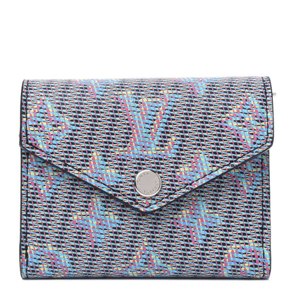 Louis Vuitton Monogram LV Pop Zoe Wallet Blue 1 of 4