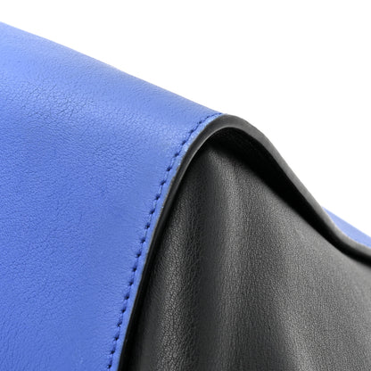 Loewe Calfskin Medium Hammock Shoulder Bag Electric Blue Black 13 of 15