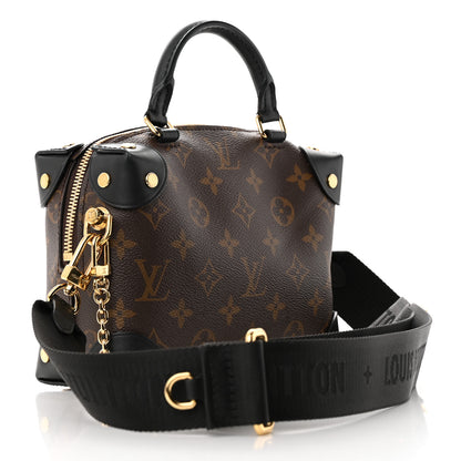 Louis Vuitton Monogram Petite Malle Souple Black 3 of 17