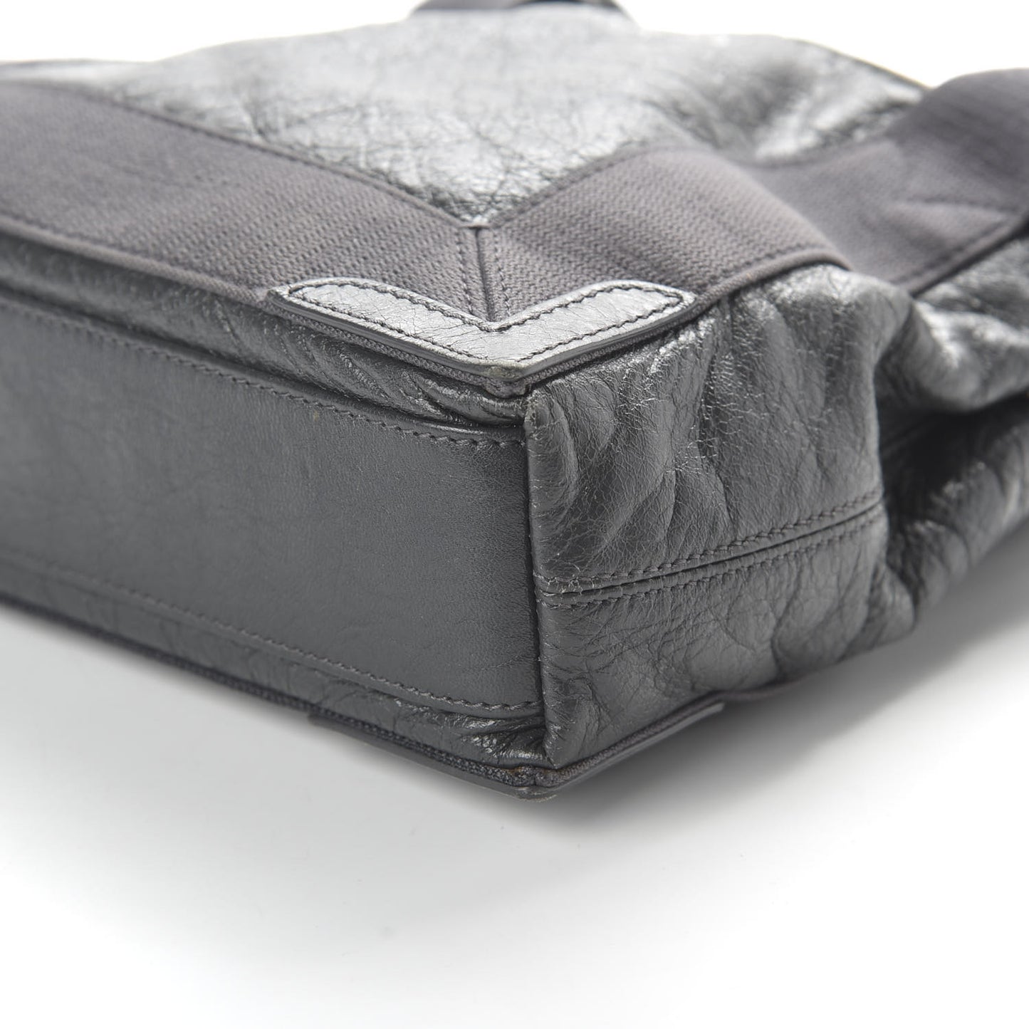 Agneau XS Cabas Tote Black Anthracite