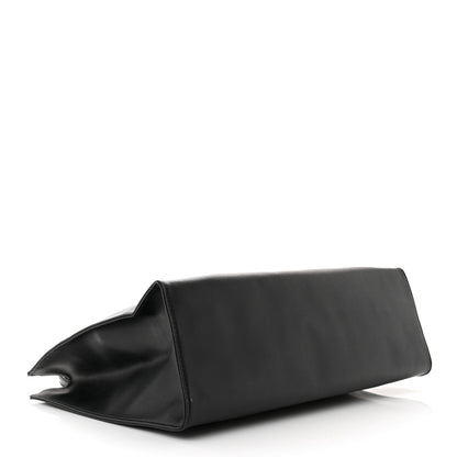 Telfar Vegan Leather Medium Shopping Bag Black 4 of 10