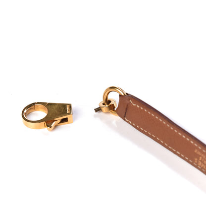 Hermes Courchevel Kelly Sellier 32 Gold 14 of 41