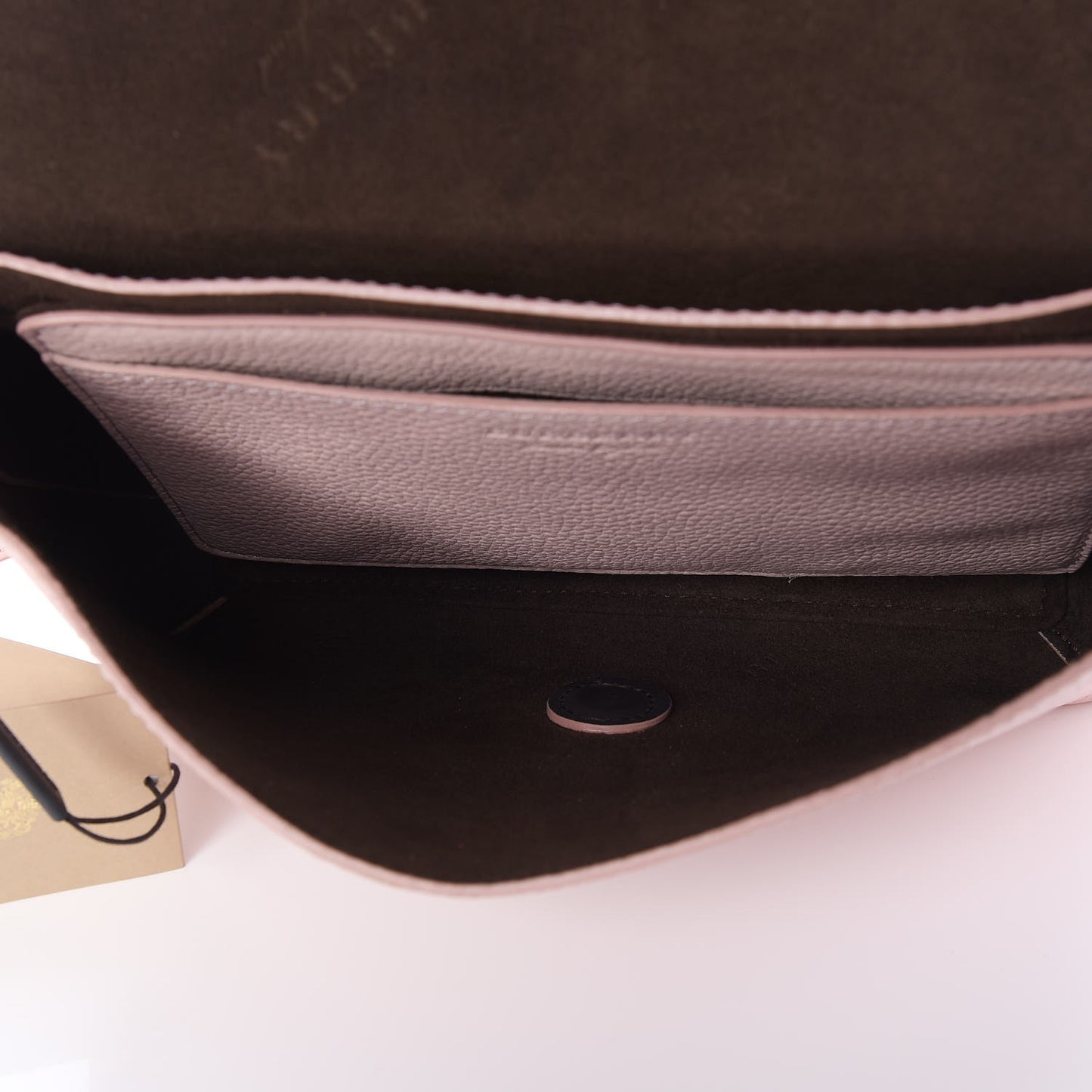 Signature Grain Small Burleigh Crossbody Bag Pale Ash Rose
