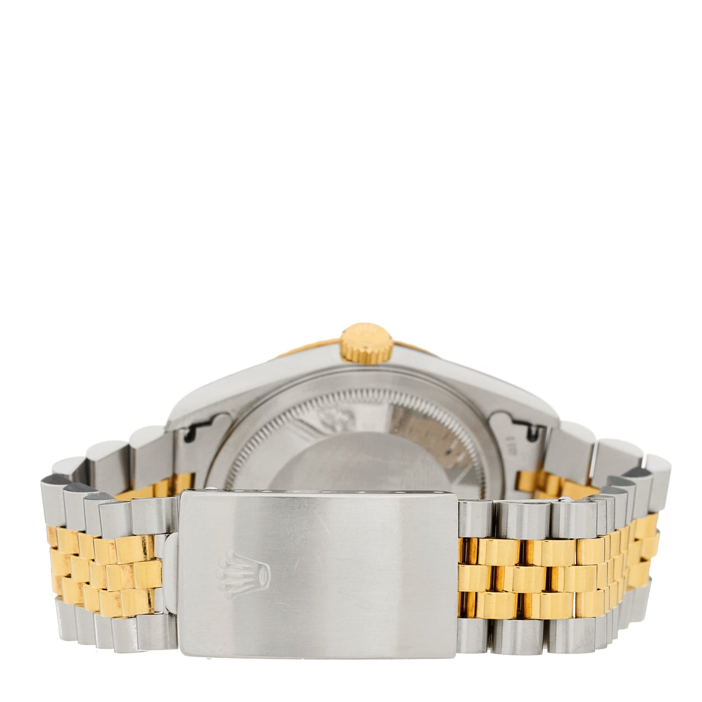 Stainless Steel 18K Yellow Gold 36mm Oyster Perpetual Datejust Watch White Roman 16233