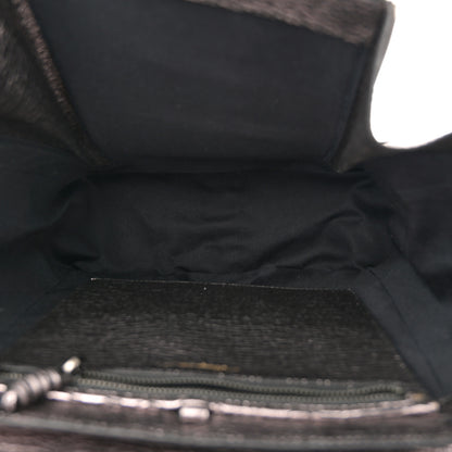3.1 Phillip Lim Metallic Textured Calfskin Pashli Backpack Black Mauve 5 of 10
