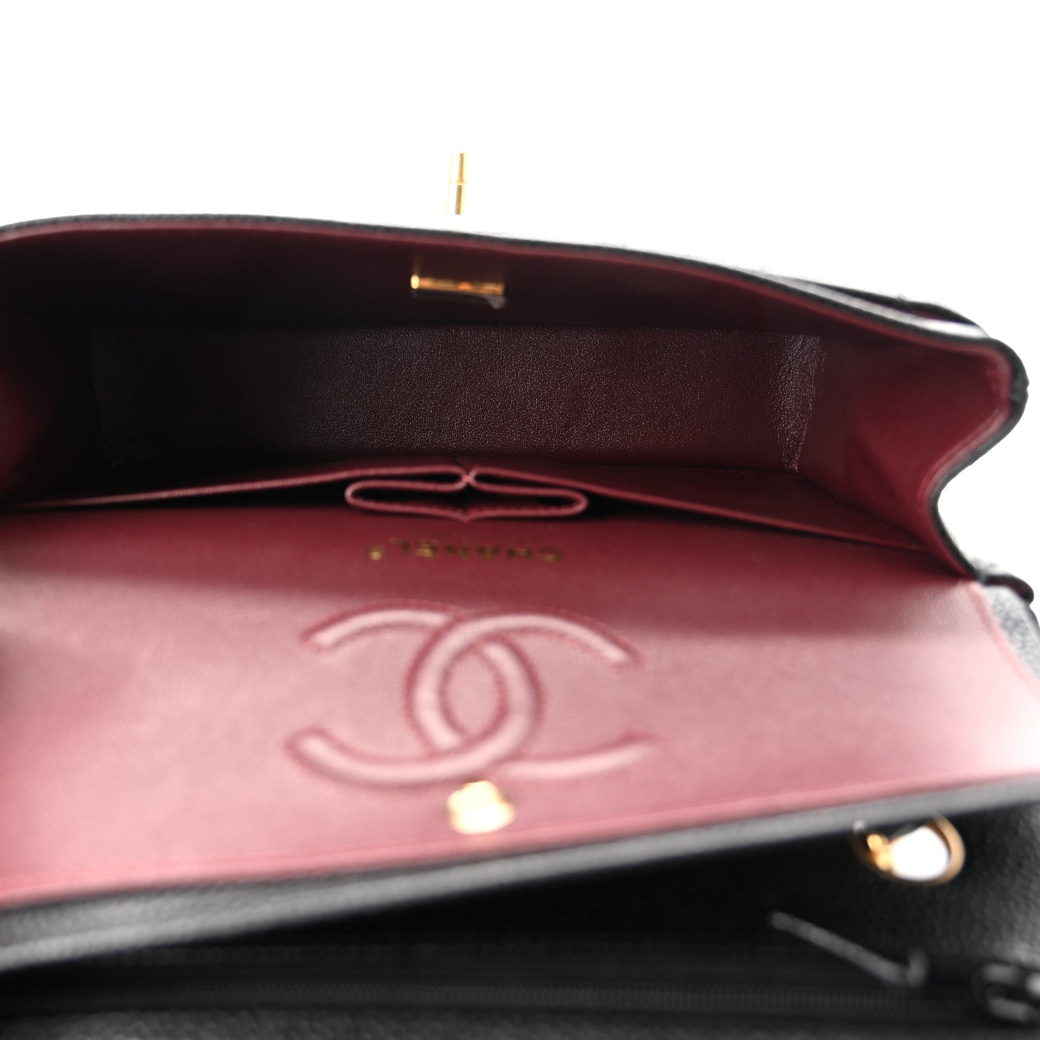 Chanel Caviar Quilted Small Double Flap Black 5 of 10