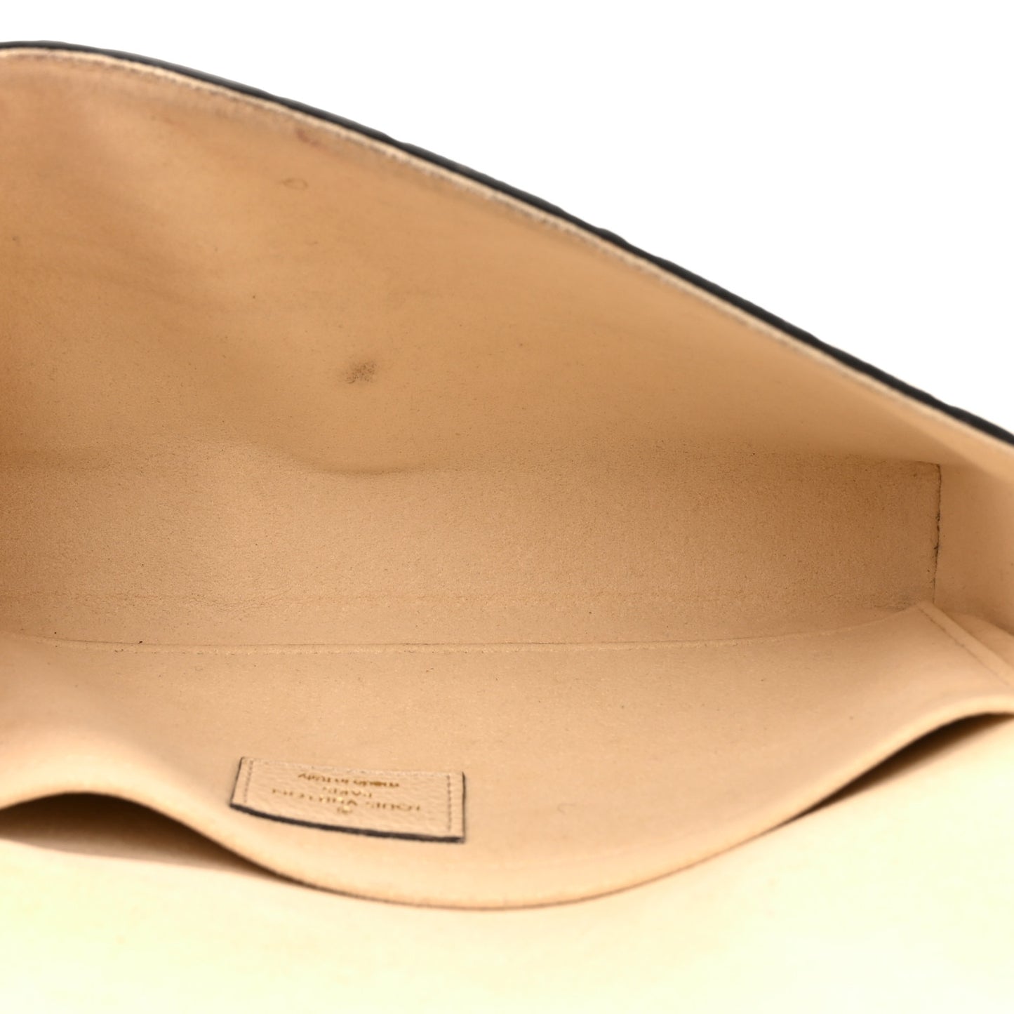 Empreinte Pochette Felicie Chain Wallet Cream