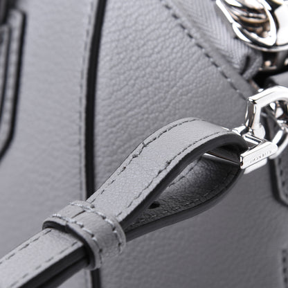 Givenchy Sugar Goatskin Mini Antigona Pearl Grey 23 of 23