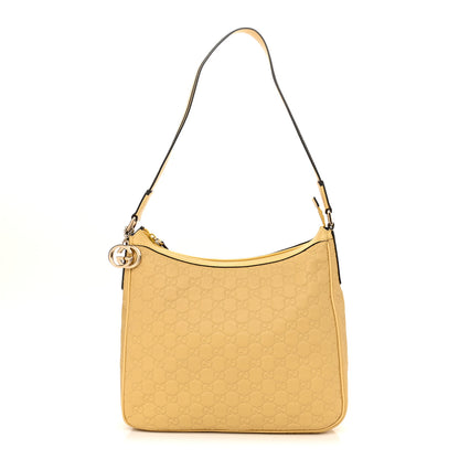 Gucci Guccissima Shoulder Bag Yellow 1 of 10