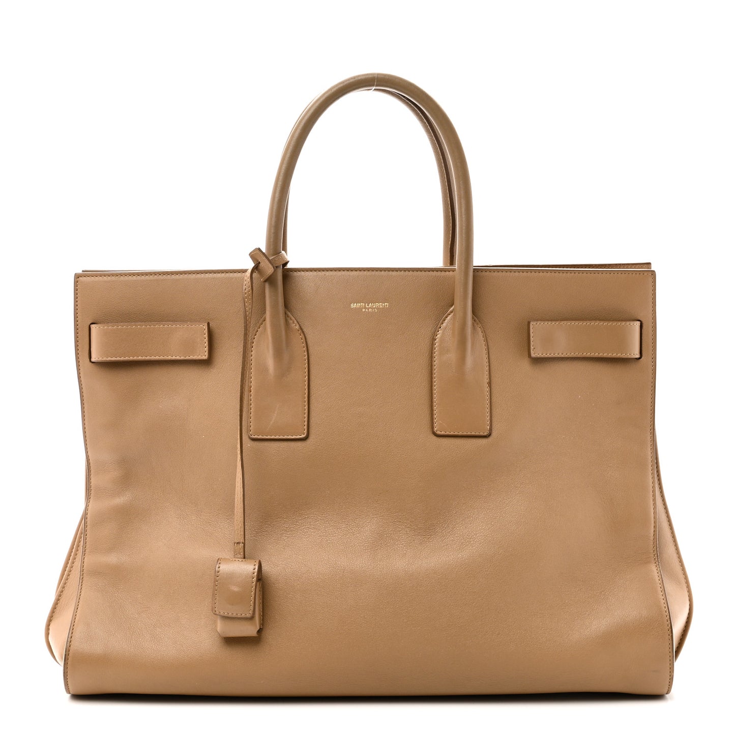 Calfskin Large Sac de Jour Carryall Tan