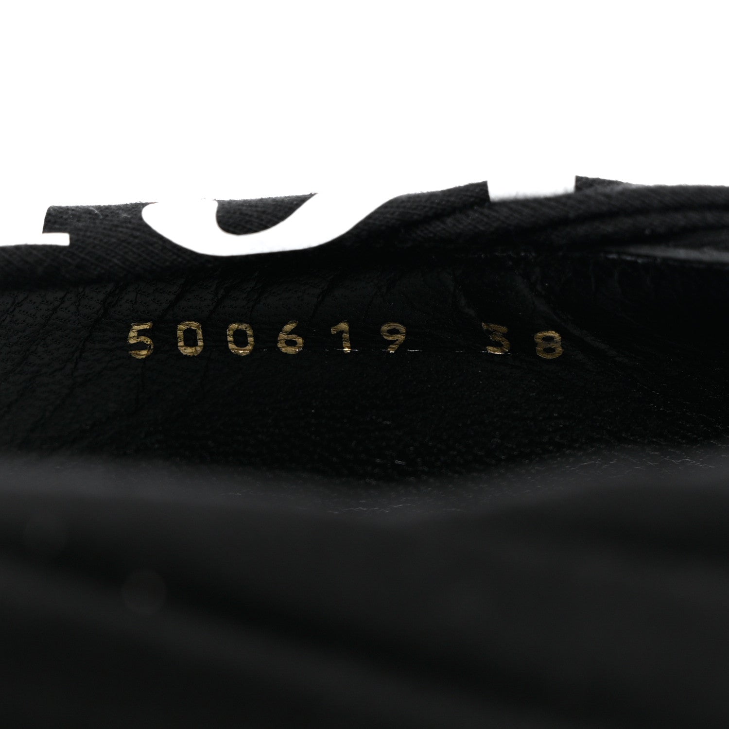 Balenciaga Jersey Crepe Political Campaign Logo Knife Pointed Slingback Flats 38 Black White Rouge 6 of 8