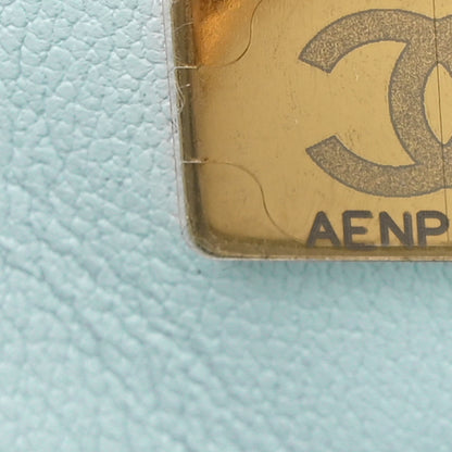 Chanel Aged Calfskin Quilted 2.55 Reissue Mini Flap Light Blue 7 of 10
