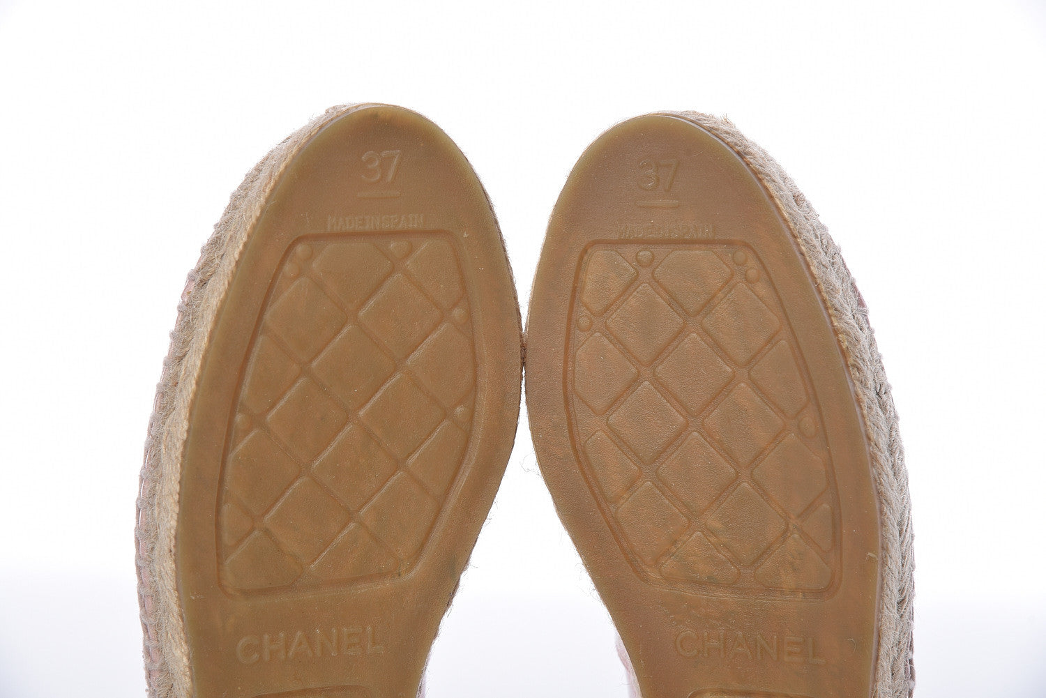 Chanel Patent CC Espadrilles 37 Pink 10 of 11