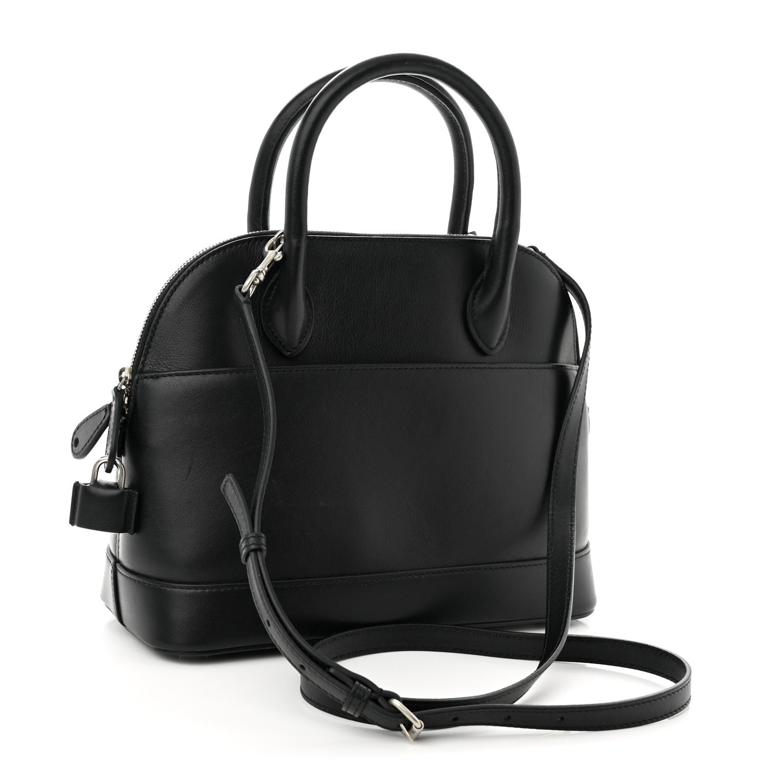 Balenciaga Calfskin You Are The World S Ville Top Handle Bag Black Multicolor 3 of 9