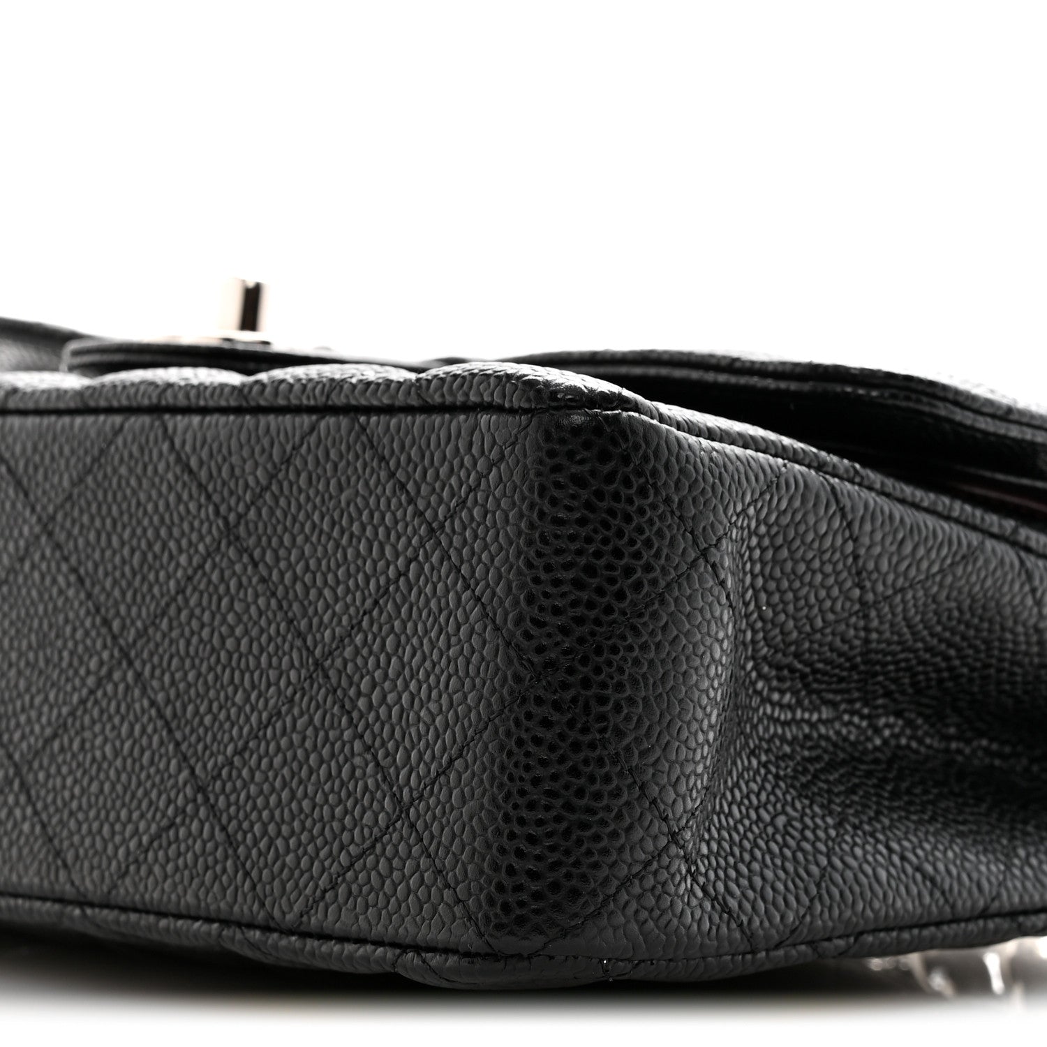 Chanel Caviar Quilted Small Double Flap Black 10 of 11