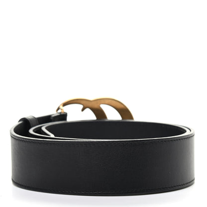 Gucci Calfskin Double G 40mm Belt 80 32 Black 2 of 4