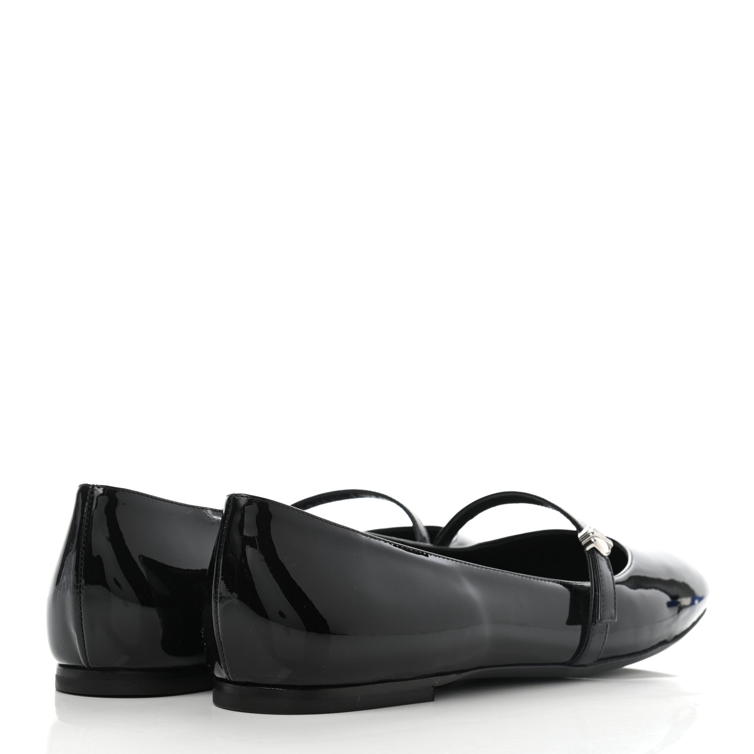 Louis Vuitton Patent Uniformes Ballet Flats 39 Black 3 of 6