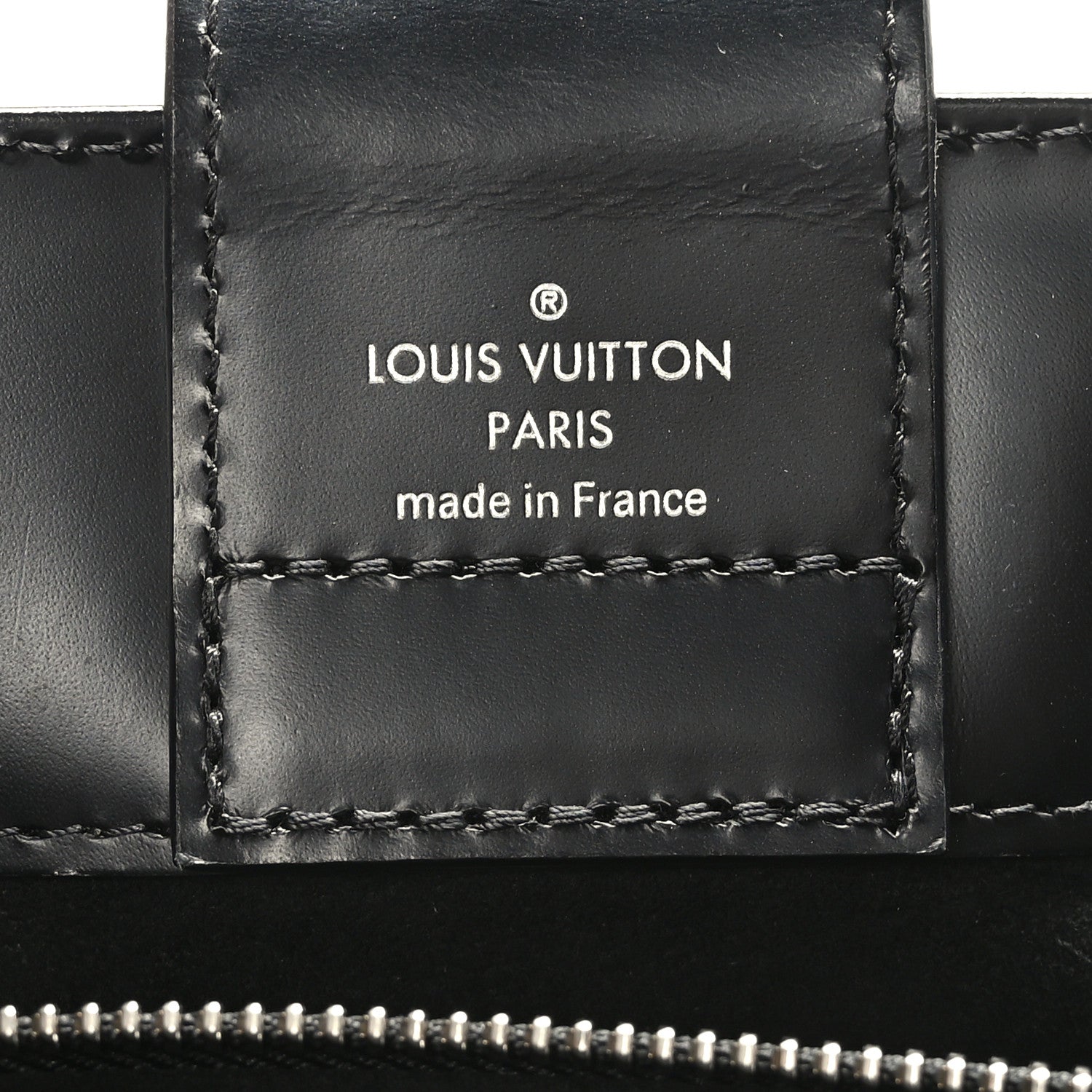 Louis Vuitton Epi Kleber MM Black 5 of 7