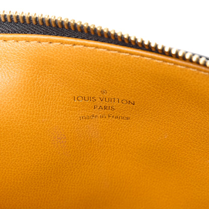 Louis Vuitton Glazed Lambskin Embossed Monogram Coussin PM Black 6 of 10