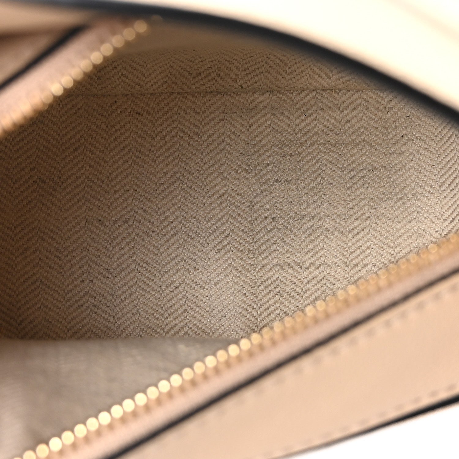 Loewe Calfskin Mini Woven Puzzle Bag Beige White 5 of 9